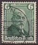 Germany 1936 Characters 6 Pfennig Green Scott 470